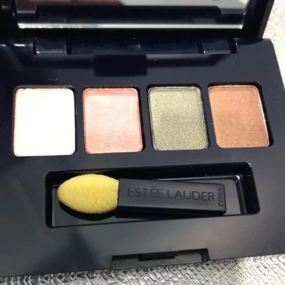🆕 Estée Lauder Deluxe Size Eyeshadow Quad - Ivory Slipper Nude Enchanted Forest - Picture 3 of 7